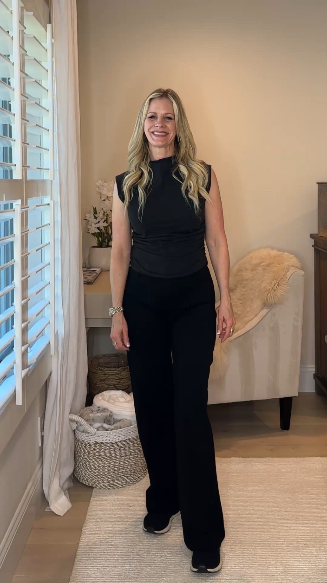 It’s Father’s Day and I’m off to work on this gorgeous Sunday. 

Red Carpet of Life, LTK over 50, all black outfit, L’Agence, Anthropologie 

#LTKWorkwear