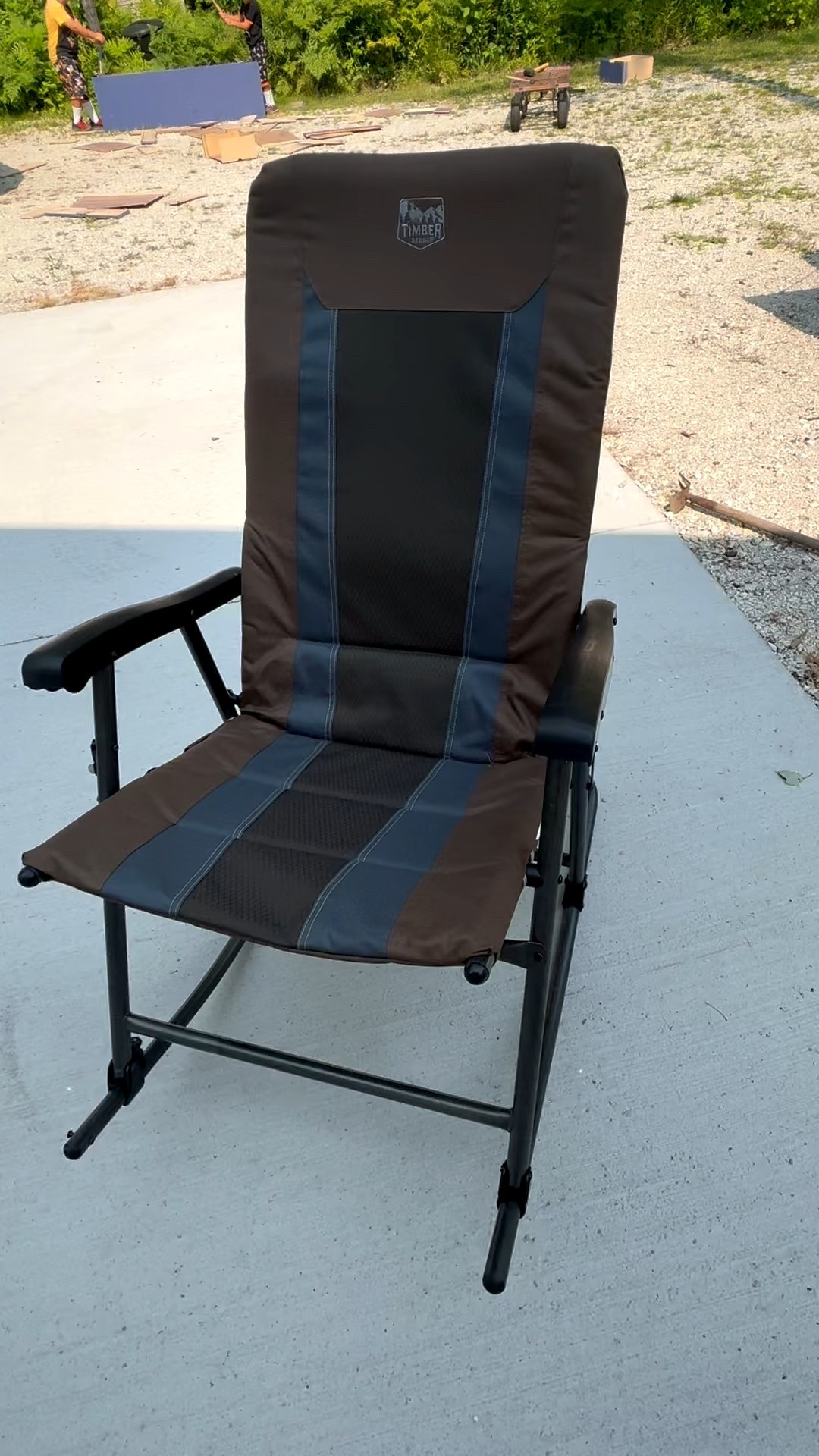 My new favorite! Fold and go portable rocking lawn chair #lawnchair #rockingchair#outdoorseating

#LTKFindsUnder100 #LTKSeasonal #LTKHome