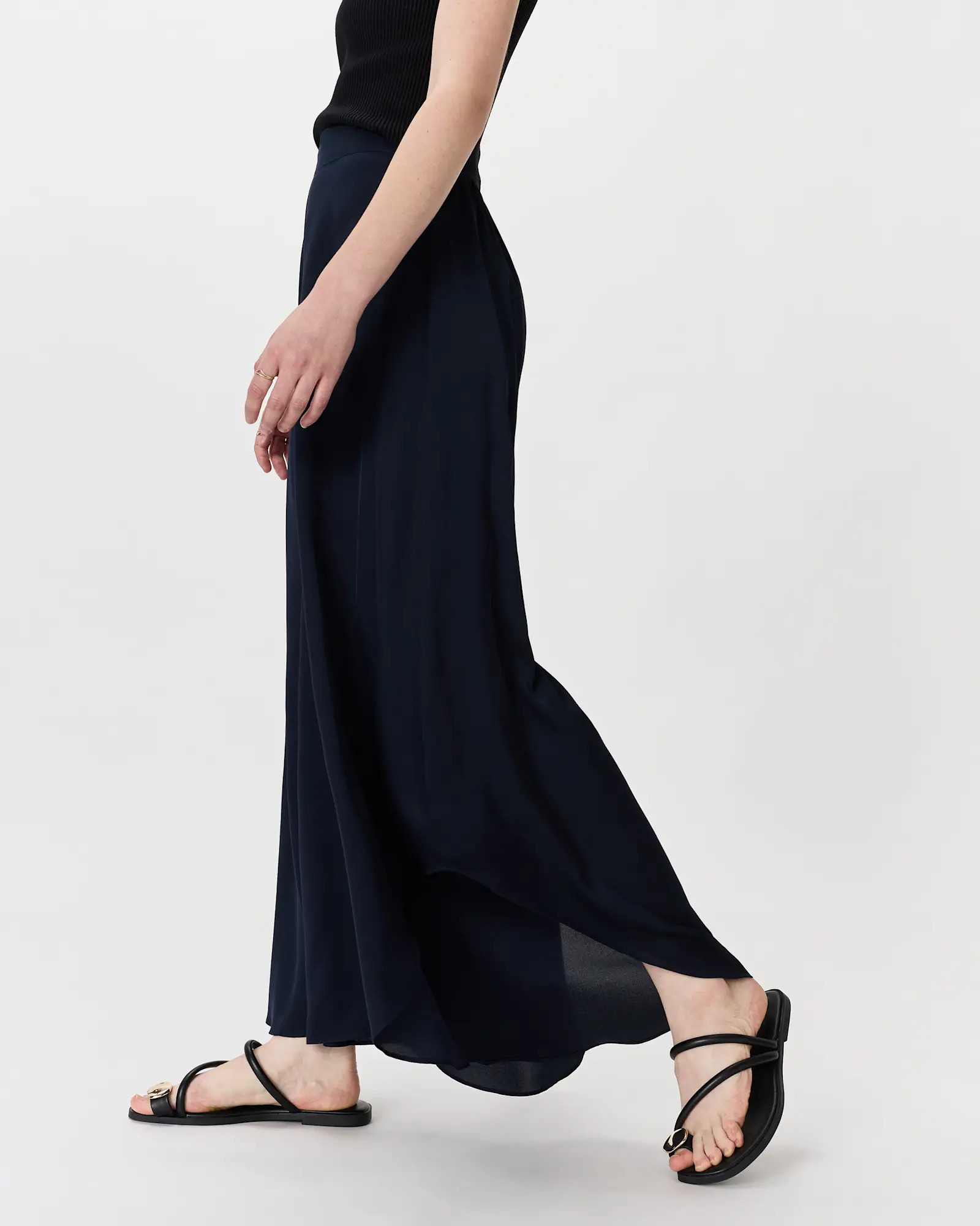 Washable Stretch Silk Palazzo Pants | Quince