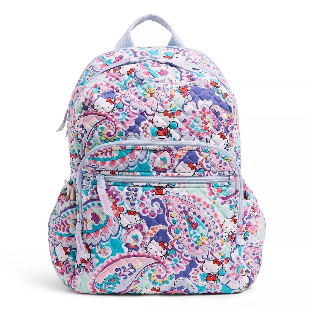 Vera Bradley Lay Flat Lunch Box in Hello Kitty Gingham