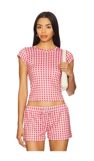 The Immy Top in Red | Revolve Clothing (Global)
