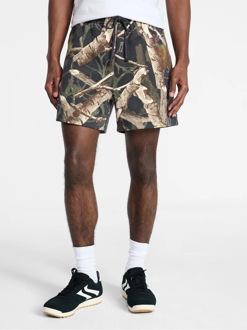 No Boundaries Jogger Shorts, 6" Inseam, Men's XS-5XL | Walmart (US)