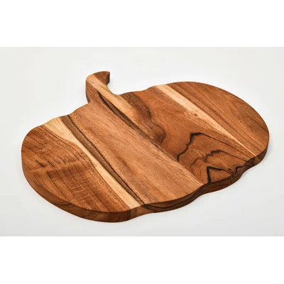 Halloween Pumpkin Shaped Wood Cutting Board, Gothic Cutting Boards With Handle, Charcuterie Wooden Boards, Serving Platter (Pumpkin Board 12"L X 13"W) | Wayfair North America
