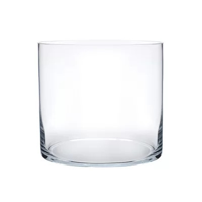 Khyrin Clear White Indoor/Outdoor Glass Table Vase | Wayfair North America