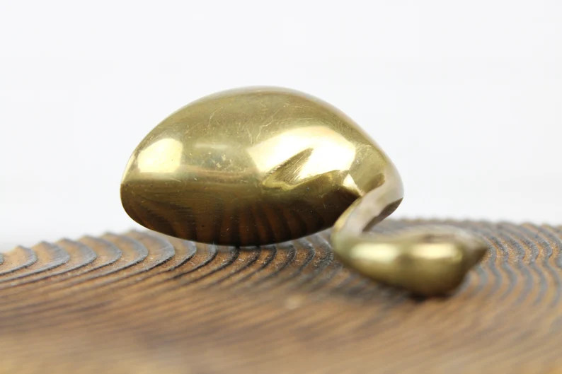 Small Brass Swan Figurine Vintage | Etsy (US)