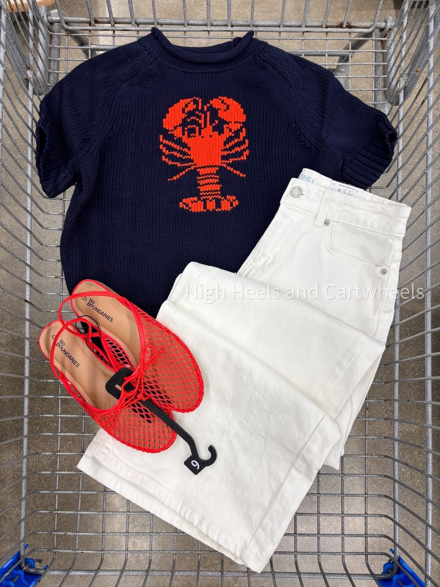 This whole outfit from Walmart is TOO adorable! More sweater designs available