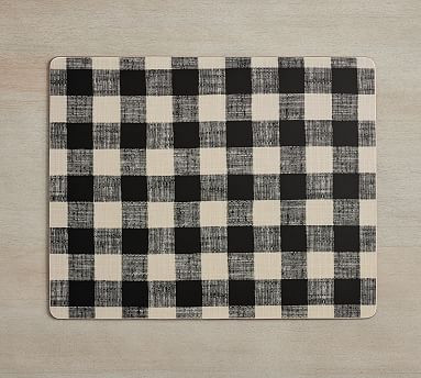 Dalton Check Cork Placemats - Set of 4 | Pottery Barn (US)