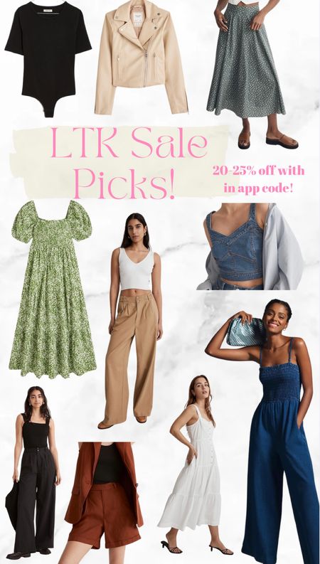 My top picks from the LTK sale! Copy the sale codes directly in app to save! (P.S. the brick shorts, camel pants, and bodysuit are DEVINE! Own them all and couldn’t recommend more!)

#LTKSale #LTKsalealert #LTKstyletip