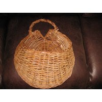 Vintage Door Basket Farm Country Door Decor Large Oval Reed Basket From in Upstate New York 18 1/2"" | Etsy (US)