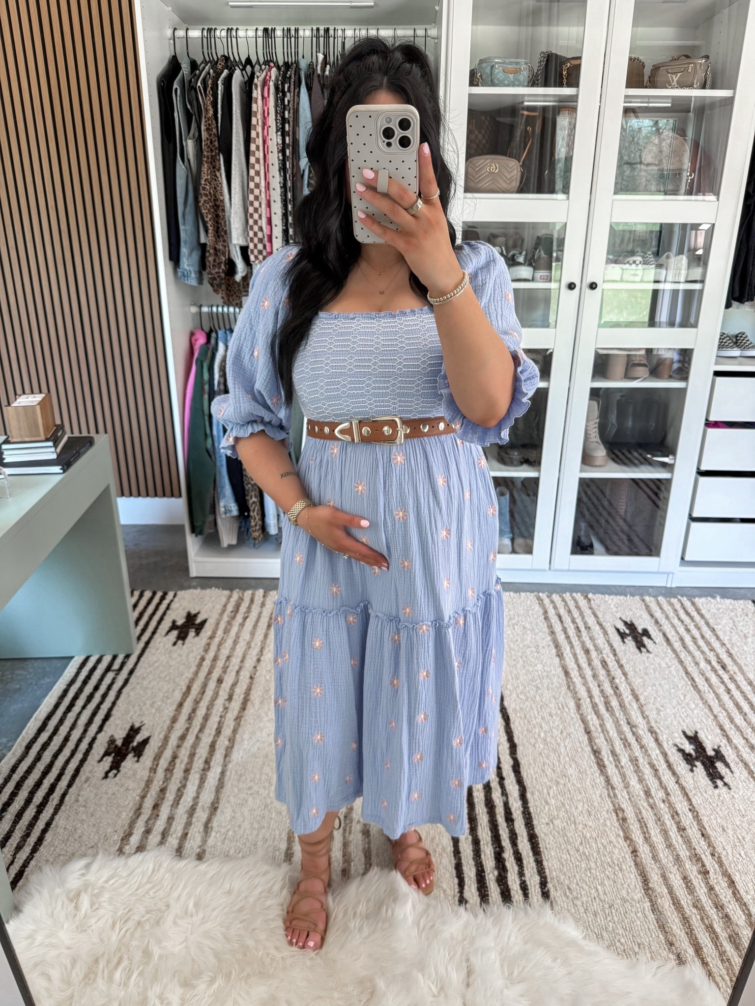 Spring Church Outfit Inspo 🩵

Embroidered Dress - small
Belt - 27-31

The PRETTIEST look for less dress! I love this light blue color for spring, and the embroidered floral detail is stunning. Finished the look with a brown studded belt & some strappy sandals! The perfect spring look for brunch, church, or even a day date! 👏🏼
 


#LTKootd #LTKBump #LTKSeasonal