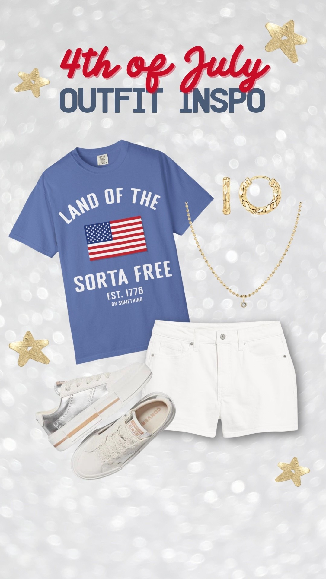 4th of July outfit inspo - tee designed by me! 

#LTKFindsUnder50 #LTKSummerEdit #LTKSeasonal