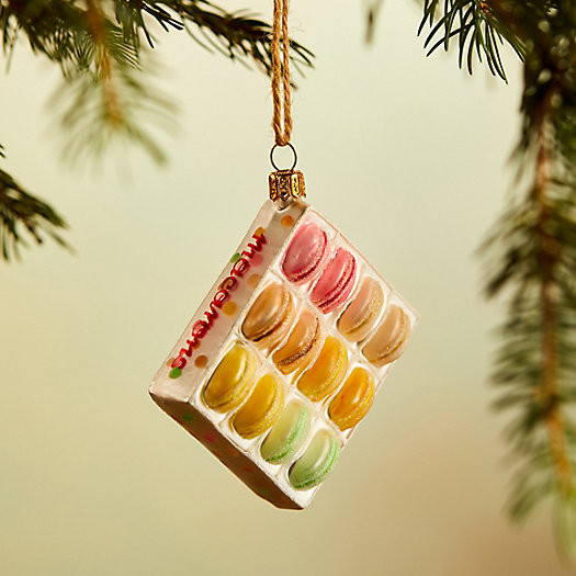 Macaron Box Glass Ornament | Terrain