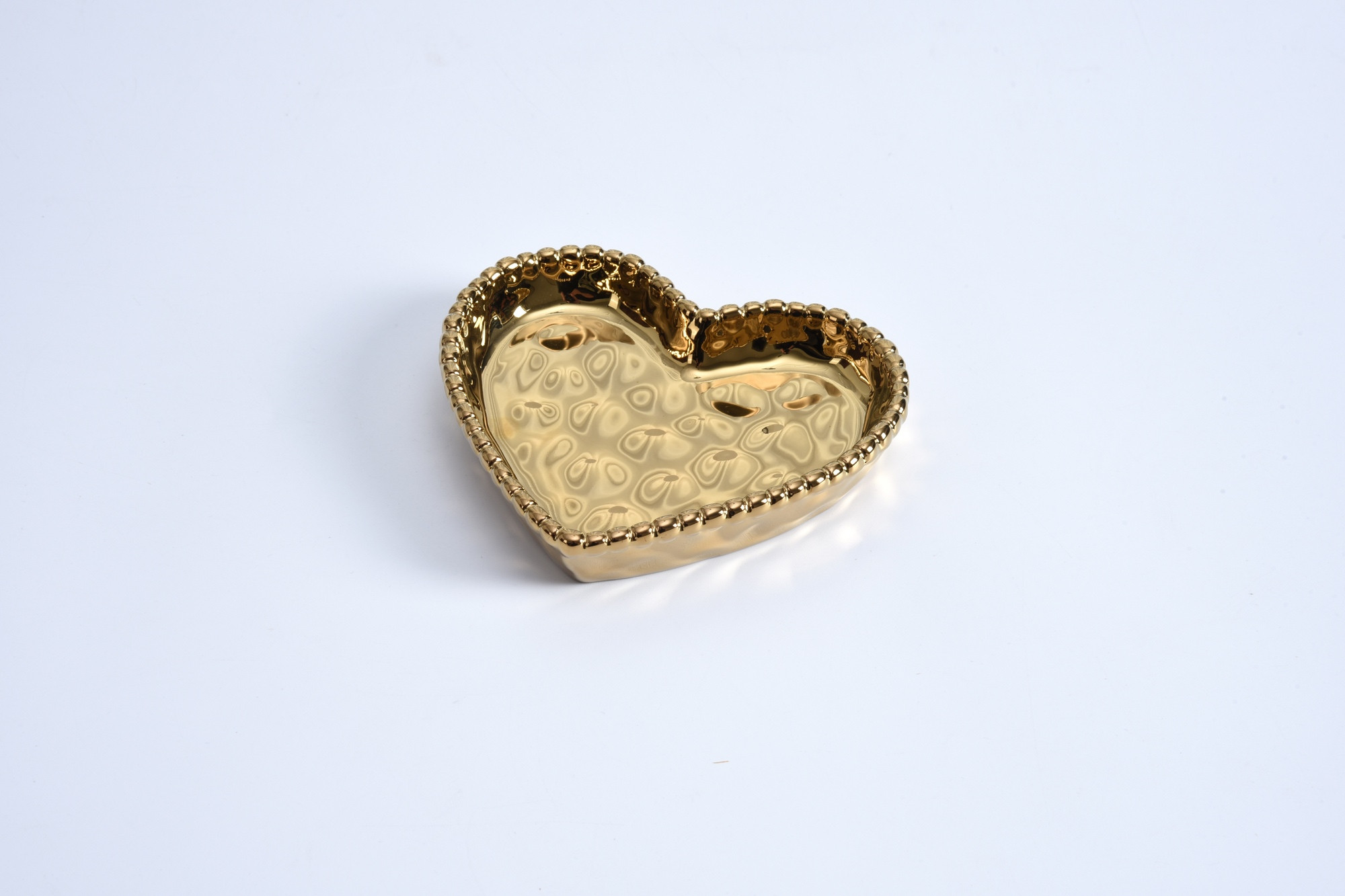 Mini Heart Dish, Gold | Pampa Bay