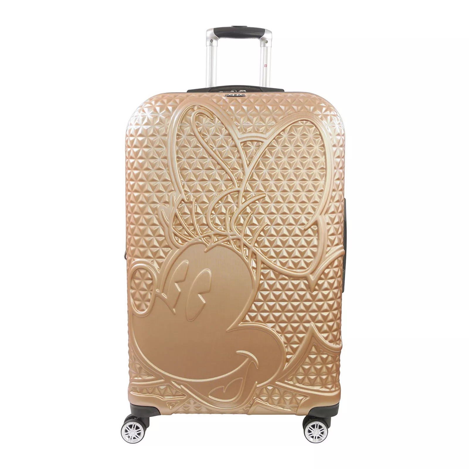 ful Disney's Minnie Mouse Quilted 3D Molded Hardside Spinner Luggage | Kohl's