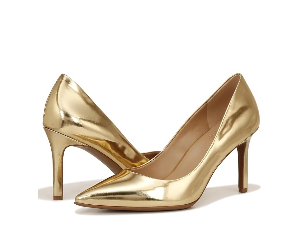 Naturalizer Anna Women's Shoes Warm Gold Leather : 11 W (C), Leather/Rubber | Zappos