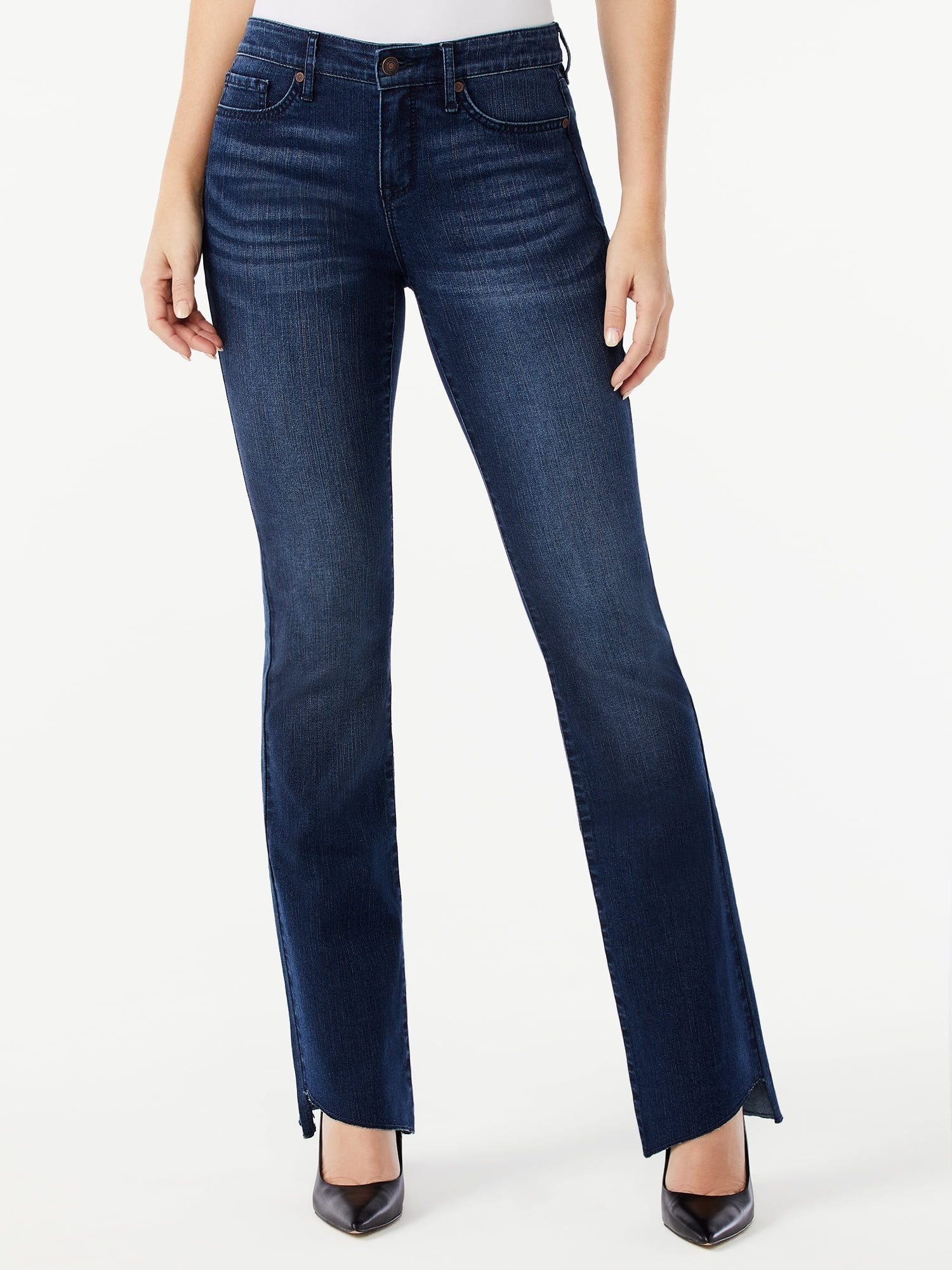Sofia Jeans by Sofia Vergara Women's Marisol Bootcut Step Hem Jeans - Walmart.com | Walmart (US)