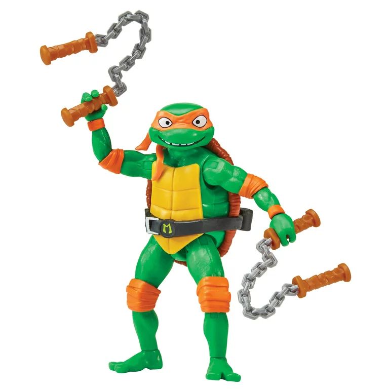 Teenage Mutant Ninja Turtles: Mutant Mayhem 4.25” Michelangelo Basic Action Figure by Playmates... | Walmart (US)