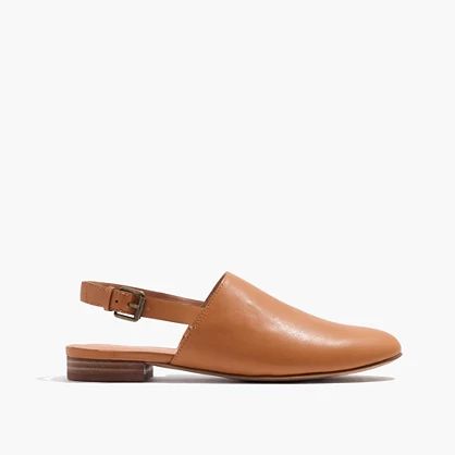 The Callie Slipper Flat in Leather | Madewell