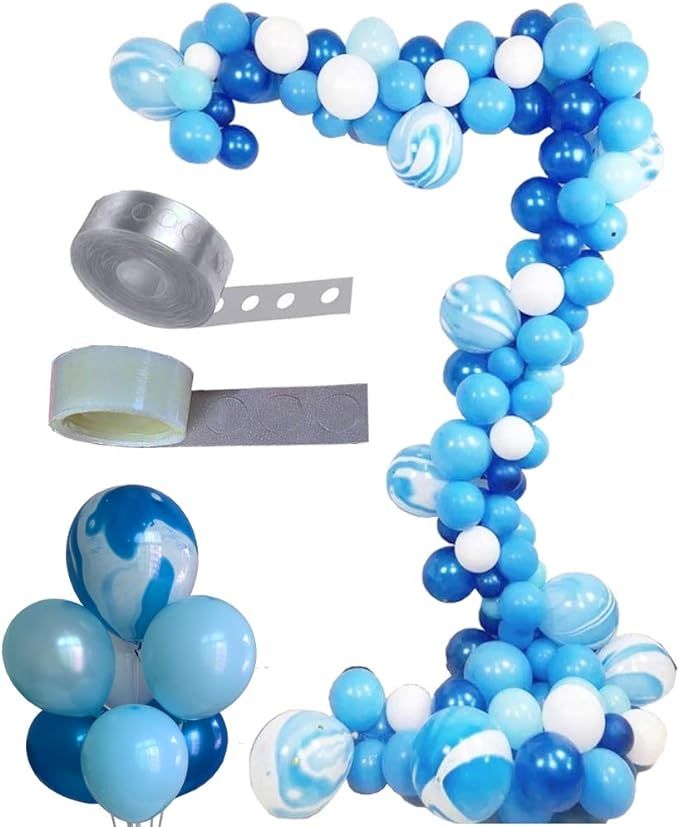 Balloon Arch & Garland Kit, Asonlye 128 Pcs Balloon Bouquet Kit, Holiday, Wedding, Baby Shower, G... | Amazon (US)