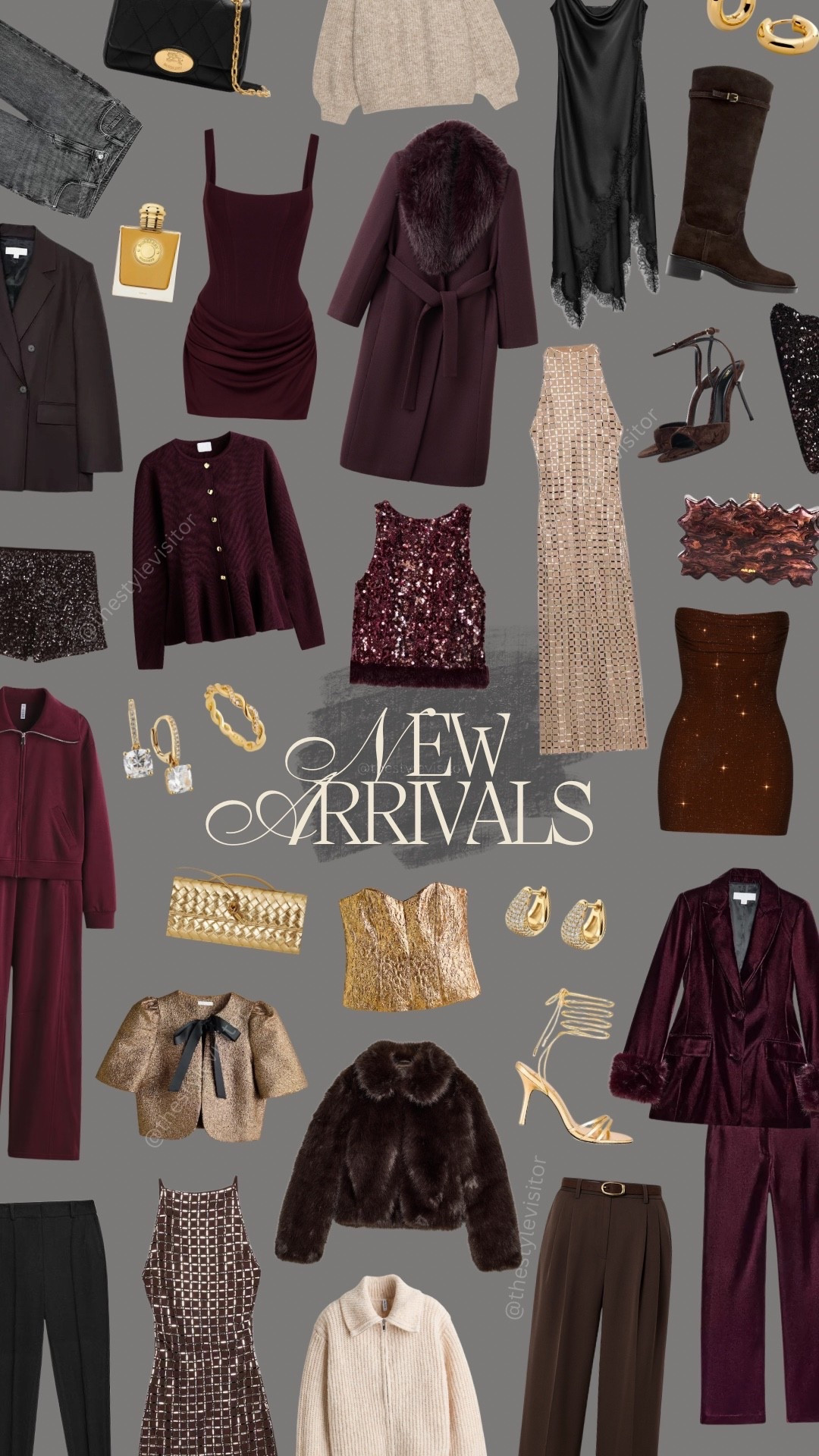 Burgundy, bronze and gold are stealing the spotlight this week ✨ I’ve added some black friday deals in for designer items and jewellery (ranging $35-50!)  🤎✨ Find a mix of cozy textures and evening pieces to build looks for every moment of the season 💫🛍️

Like this post to save it to your favourite folder and come back later to shop.

burgundy coat, gold heels, sequin dress, velvet suit, faux fur jacket, metallic top, knit sweater, holiday outfits, new arrivals, winter fashion, partywear, evening looks, chic style, festive outfits, capsule wardrobe, luxe style, statement pieces, holiday dressing, night out outfits, seasonal edit

#LTKCyberWeek #LTKSeasonal