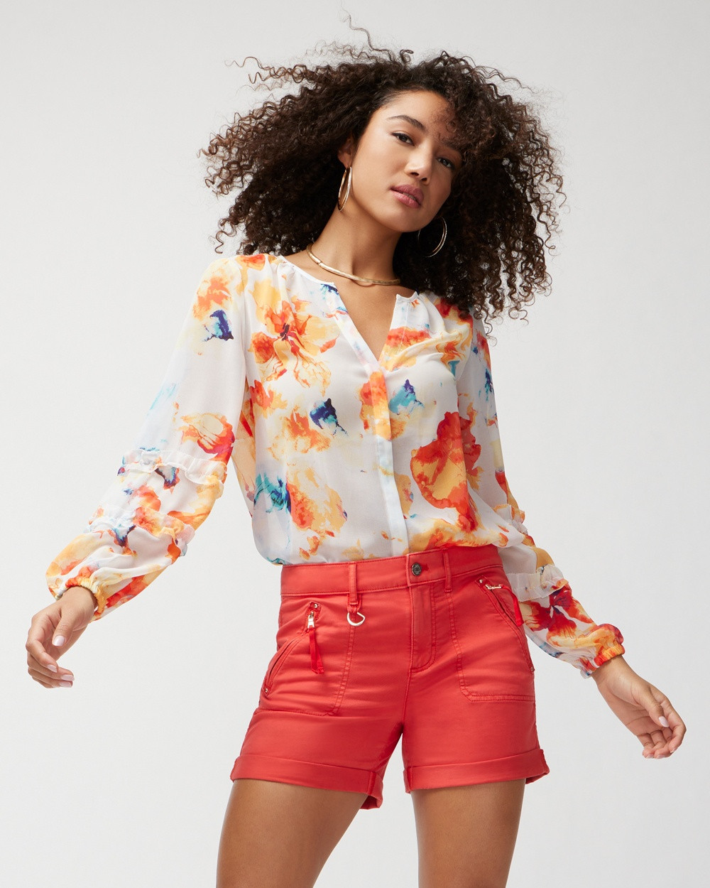 Mid-Rise Pret-A-Play Shorts | White House Black Market