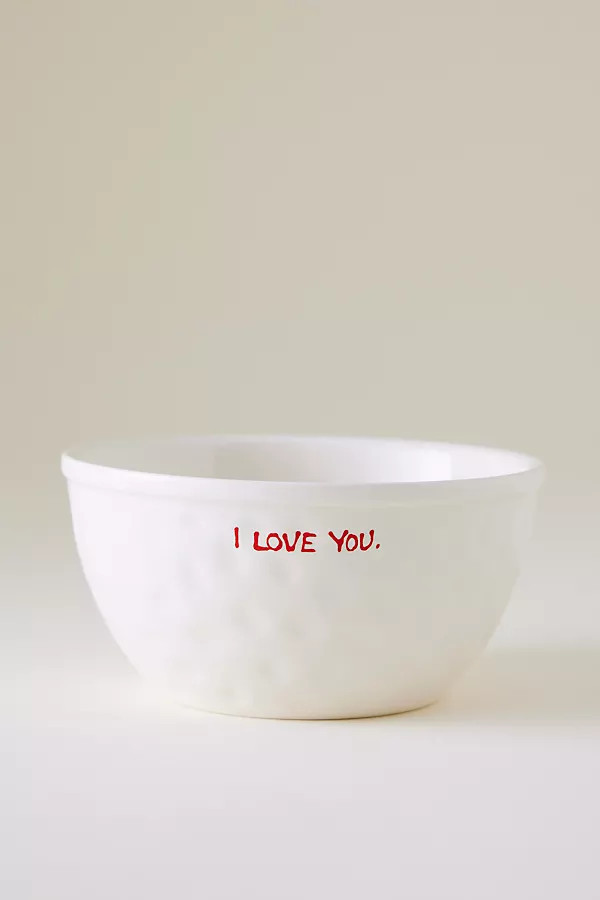 Anna + Nina I Love You Bowl | Anthropologie (UK)