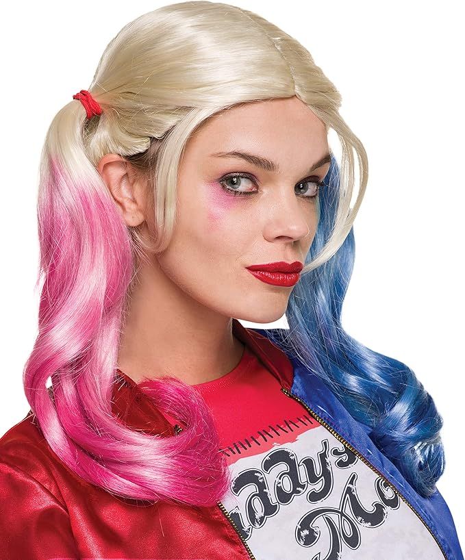 Rubie's Costume Co. Women's Suicide Squad Harley Quinn Value Wig | Amazon (US)