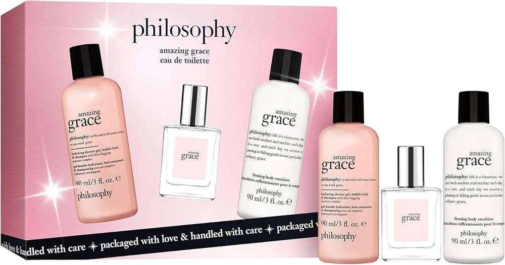 philosophy amazing grace perfume- clean & floral women's perfume - with notes of bergamot, muguet... | Amazon (US)