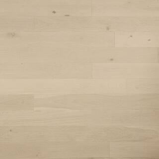 ASPEN FLOORING European White Oak Winter 5/8 in. T x 7.5 in. W x Varying Length Engineered Hardwo... | The Home Depot
