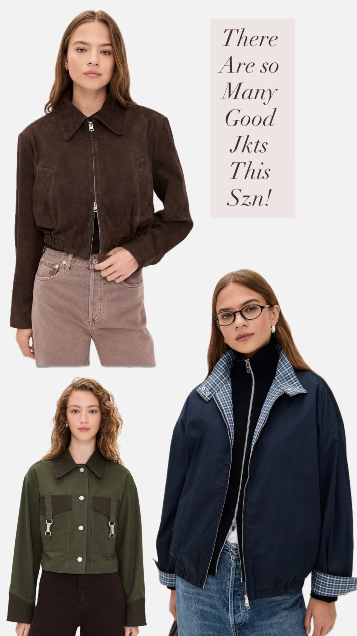 There are so many good jackets this season I truly don't know how to narrow them down — daily edit cover from Found by Em
