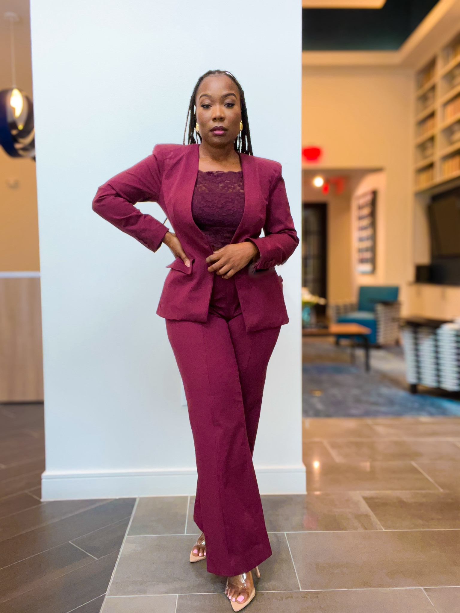 Adding some color to the power suit look with this set. #nordstrom 

#LTKworkwear #LTKmidsize #LTKstyletip