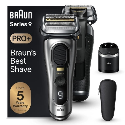 Braun Men's Series 9 Pro+ Electric Razor Shaver with 6-in-1 Smart Care Center and Travel Case - 9... | Target