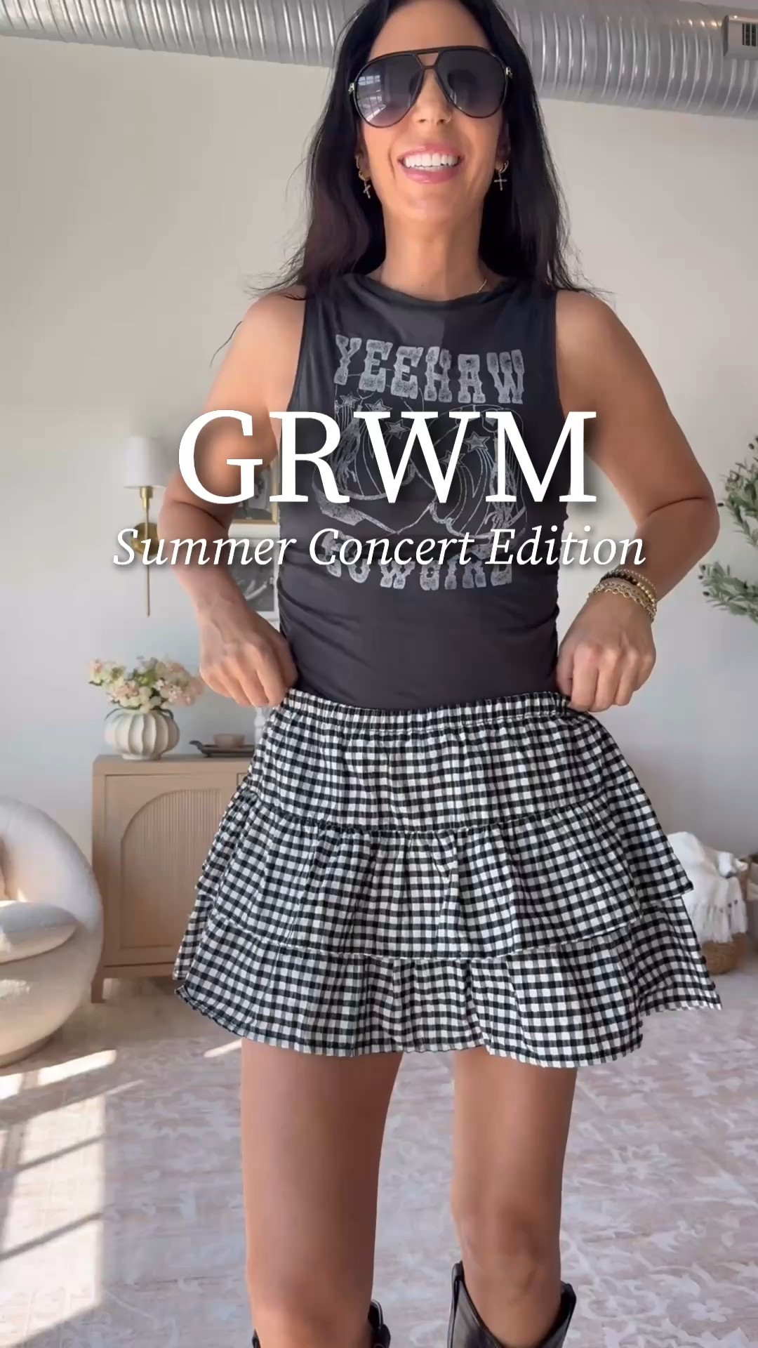 The perfect skort for summer…concert, etc 
Wearing a small 
Vest- small 
Tee- small 
#Ad @Target #Target, #targetstyle, #targetambassadorapparel



#LTKU #LTKShoeCrush #LTKSaleAlert #LTKFindsUnder50 #LTKSeasonal