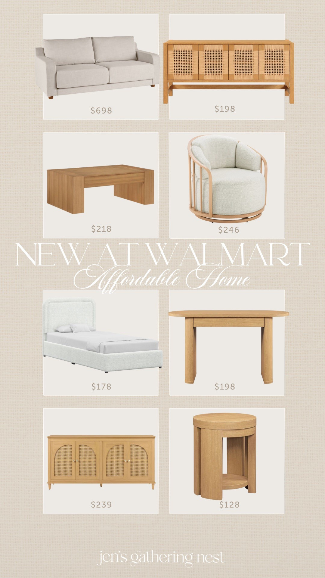 New furniture I’m LOVING at Walmart right now 😍

#walmart #walmarthome #accentchair #chair #bench #furniture #entrywaytable #coffeetable #bed #bedroom #mediaconsole #sofa #couch #livingroom #bedroomfurniture #affordablehome #desk #couch 

#LTKHome #LTKSaleAlert