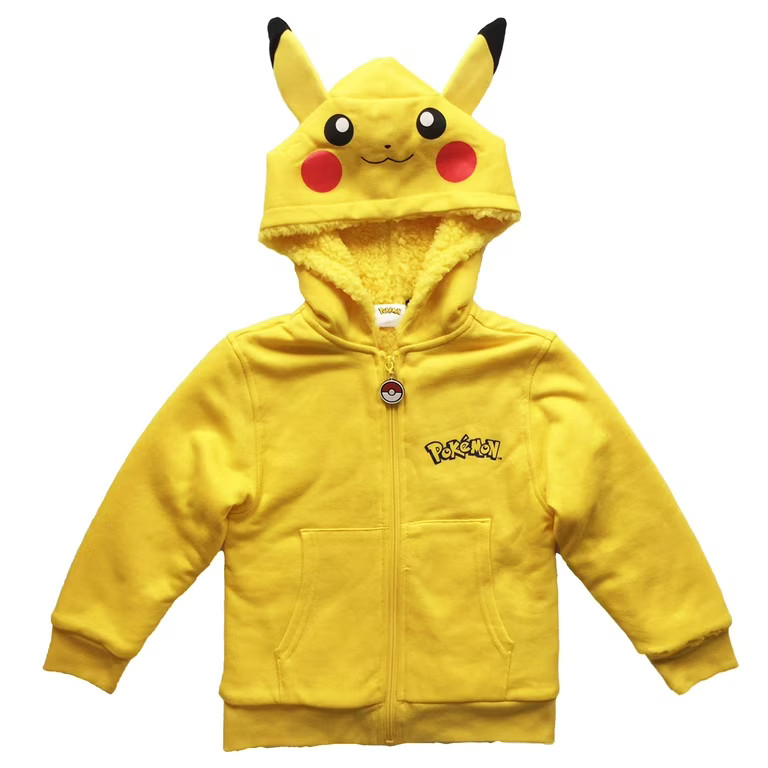 Pikachu Boys Sherpa Fleece Hoodie (Little & Big Boys) | Walmart (US)
