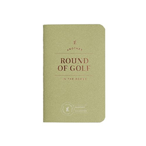 Letterfolk Golf Passport Journal — Pocket-sized Golfing Book (3.5" W x 5.5") | Amazon (US)