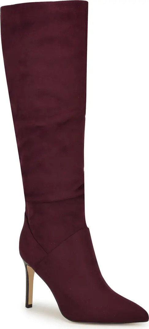 Perino Pointed Toe Knee High Boot (Women) | Nordstrom