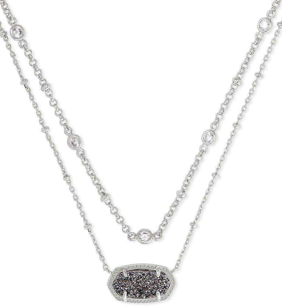 Kendra Scott Elisa Crystal Multi Strand Necklace, Fashion Jewelry for Women | Amazon (US)