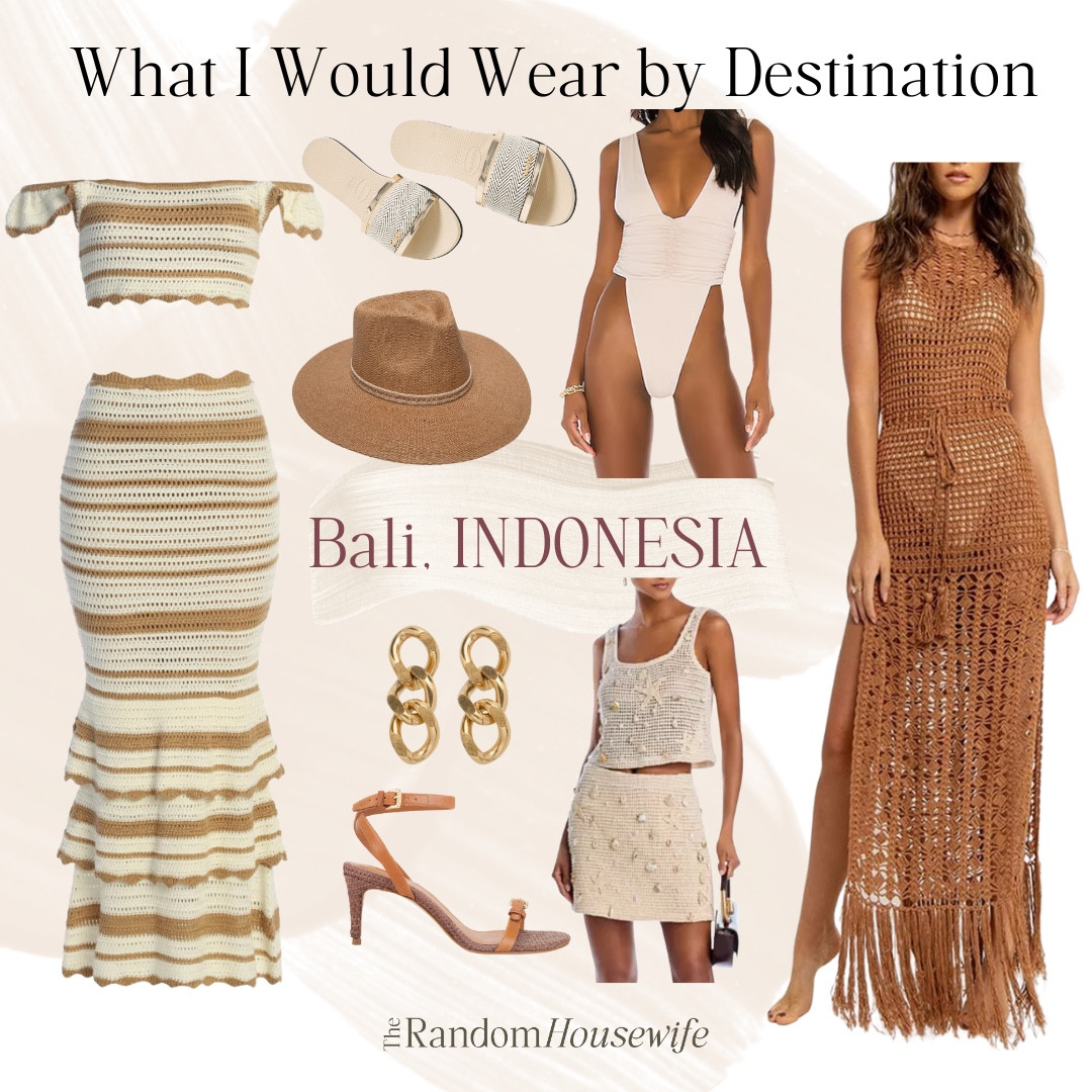 What to Wear by Destination

Bali, Tuscany, Columbia, Hawaii editionn 

#LTKOver40 #LTKSwim #LTKTravel