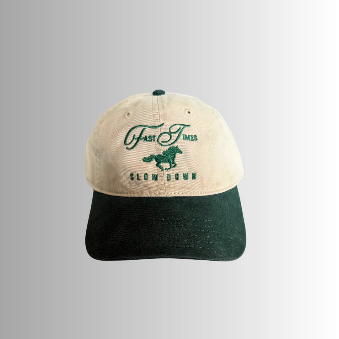 Fast Times -  Dad Hat - Khaki/Dark Green | Mother Hats