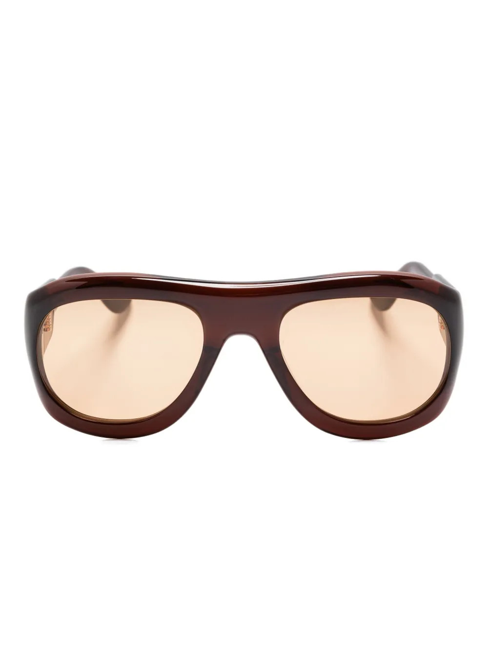 Port Tanger pilot-frame Sunglasses | Brown | FARFETCH CA | Farfetch Global