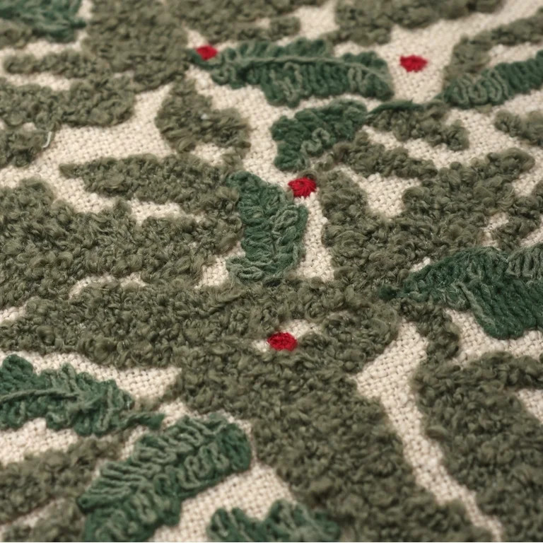 Better Homes & Garden 20"x20" Evergreen Embroidery Decorative Throw Pillow(1 Count) | Walmart (US)