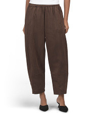 Barrel Leg Pants for Women | Polyester/Spandex | Marshalls