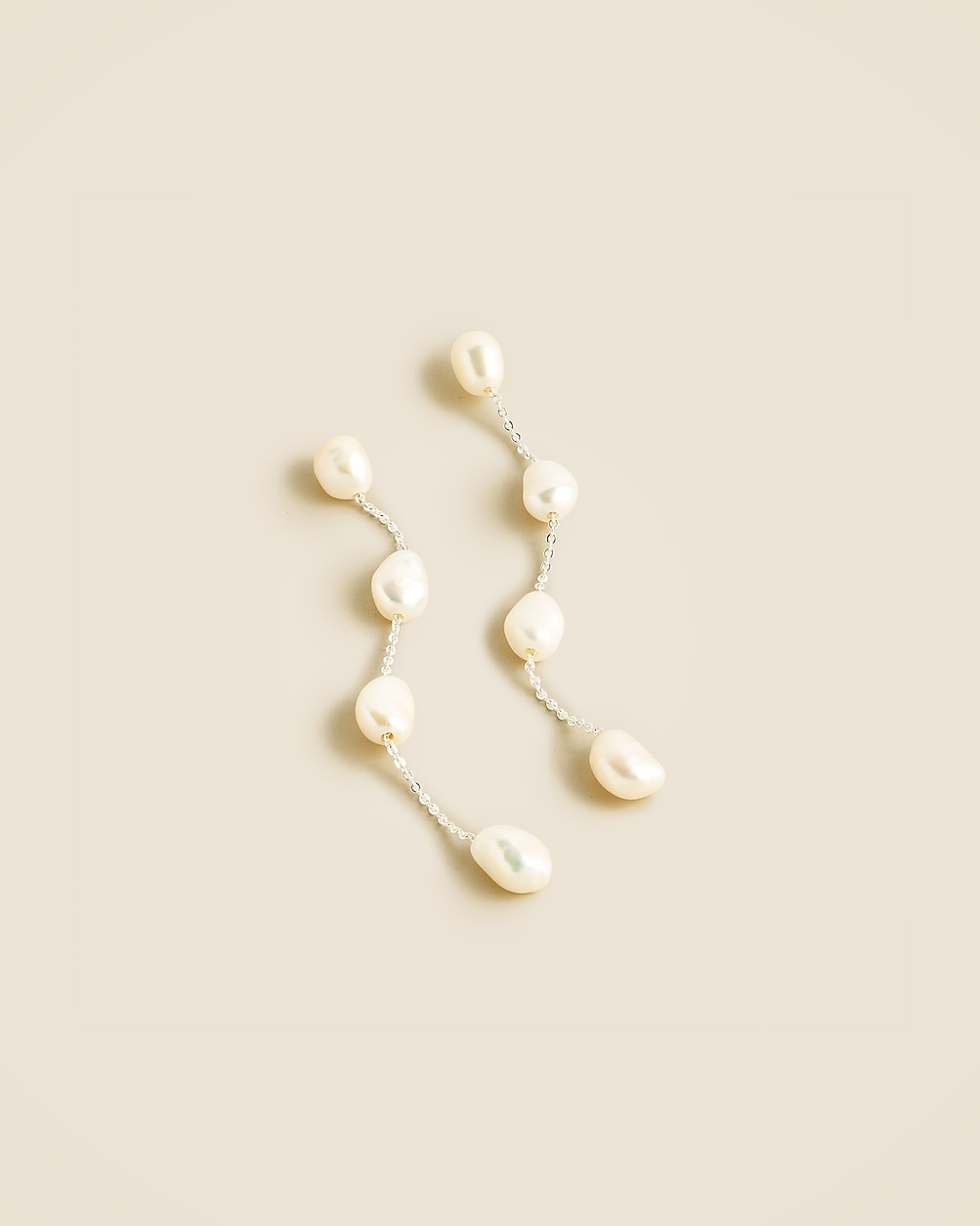 Freshwater pearl drop earrings | J. Crew US