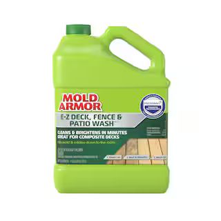 1 gal. E-Z Outdoor Deck and Fence Wash Mold and Mildew Remover | The Home Depot