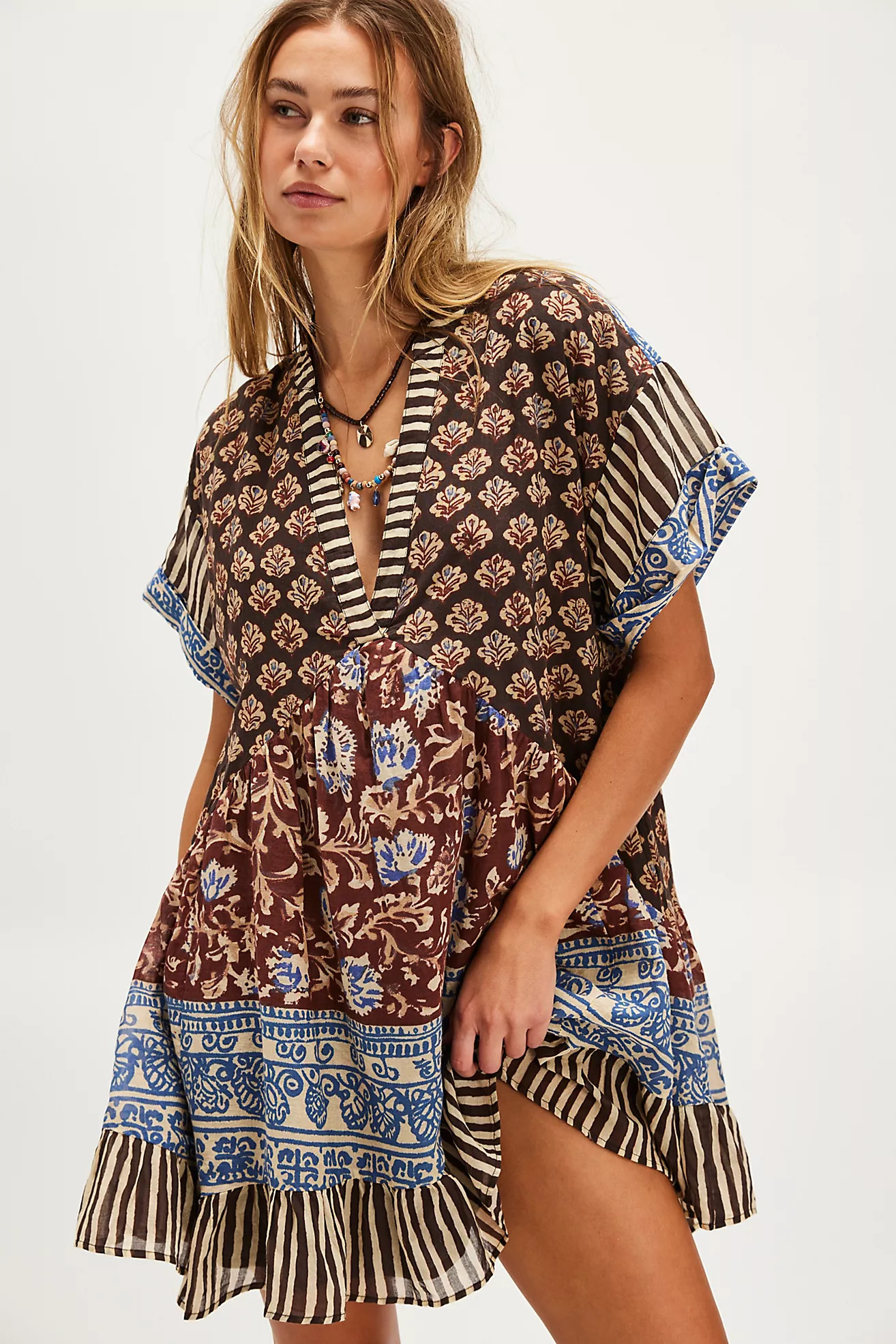 Printed Agnes Dress | Free People (Global - UK&FR Excluded)