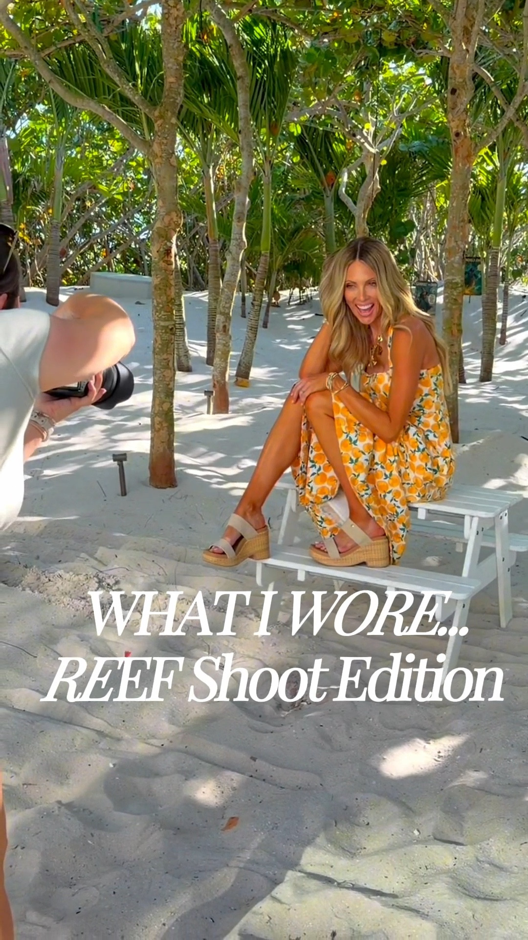 Try code JR20 for 20% off REEF shoes linked. My collection doesn't come out until June but similar options are linked with the outfits. I'm wearing an XS in clothes and a Small in swim. 

#LTKSwim #LTKdayinmylife #LTKmomlife