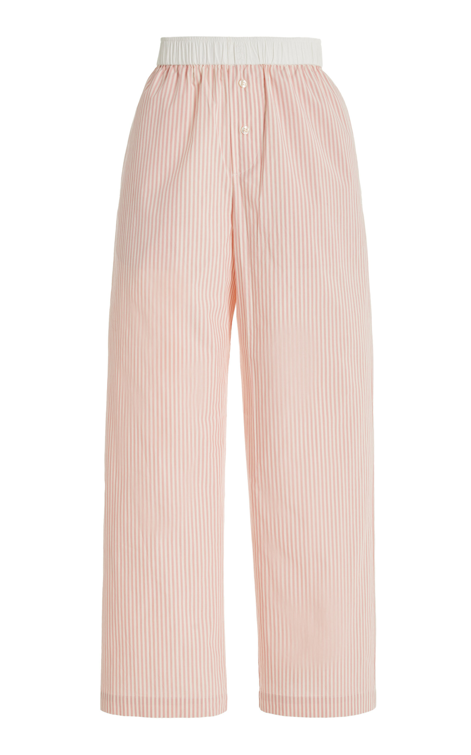 Helsy Striped Cotton Wide-Leg Pants | Moda Operandi (Global)