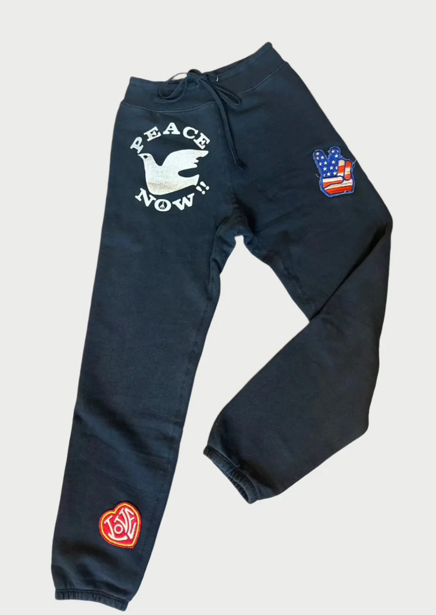 Peace Now Sweatpants | WEST2WESTPORT