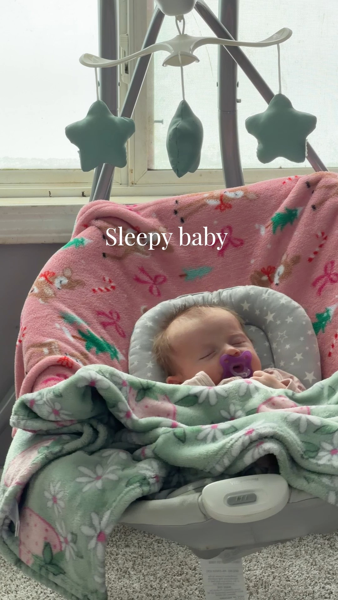 Sleepy baby on this snowy day! She is loving her graco swing  

#LTKdayinmylife #LTKBaby #LTKmomlife